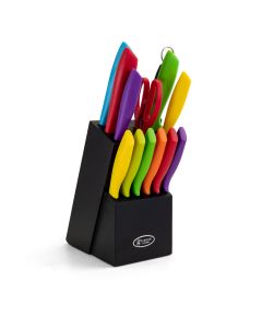 Gibson Home Color Vibes 14 Piece Cutlery Knife Set
