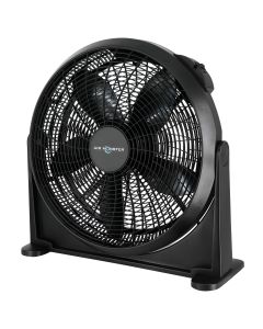 Air Monster 20 Inch Air Circulator Wall Mountable 3 Speed Fan in Black