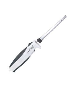 Brentwood 7.5-Inch Electric Carving Knife in White